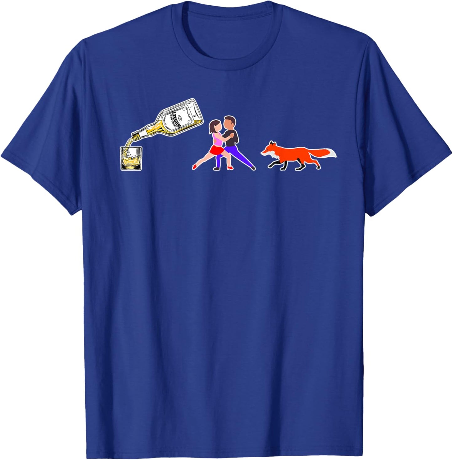 Whiskey Tango Foxtrot Funny T-Shirt - T-Shirt | Royal