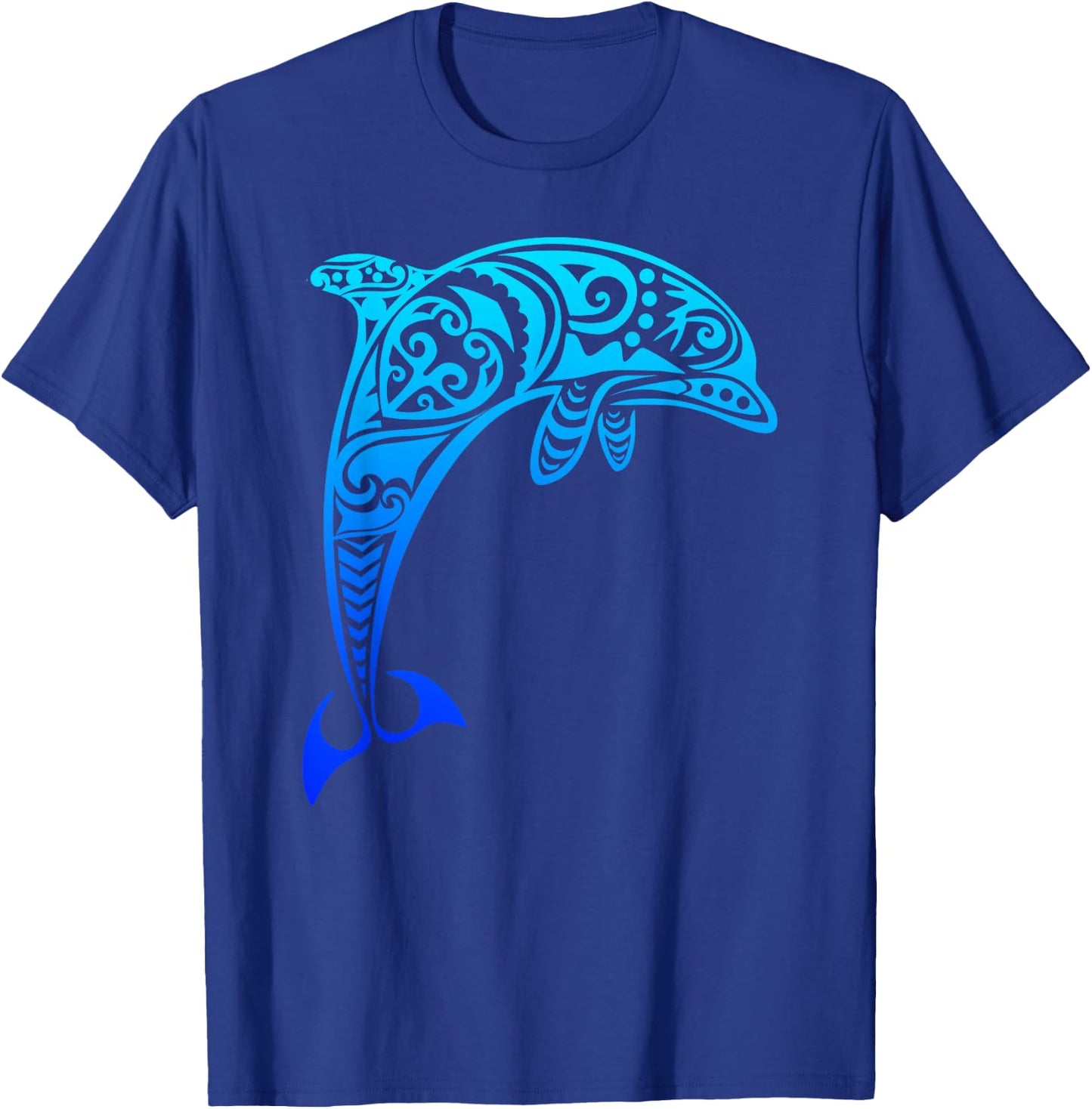 Dolphin Vintage Retro Throwback Vacation Small T-Shirt - T-Shirt | Royal