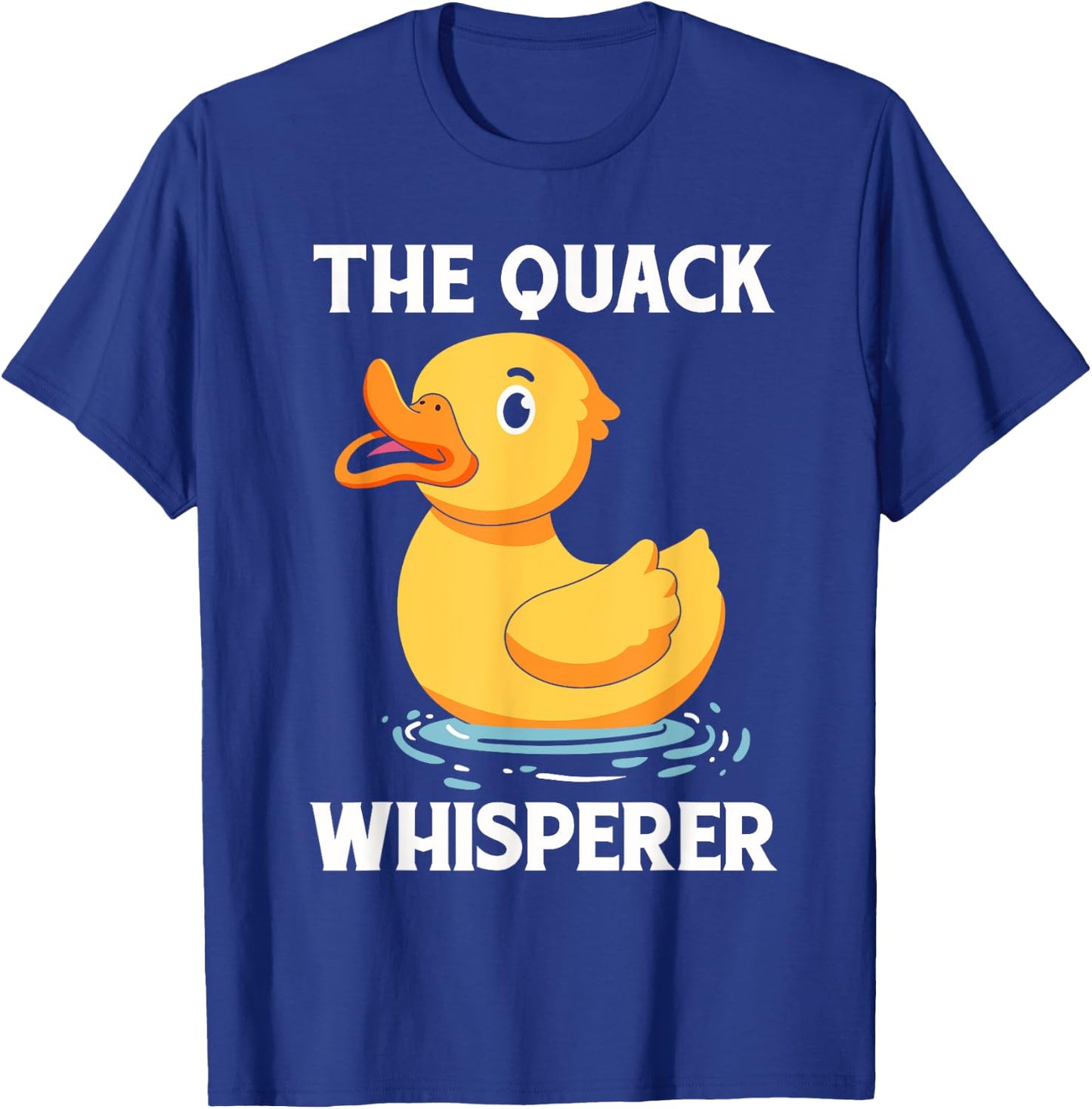 Duck Gifts Women Rubber Ducky Meme Quack T-Shirt - T-Shirt | Royal