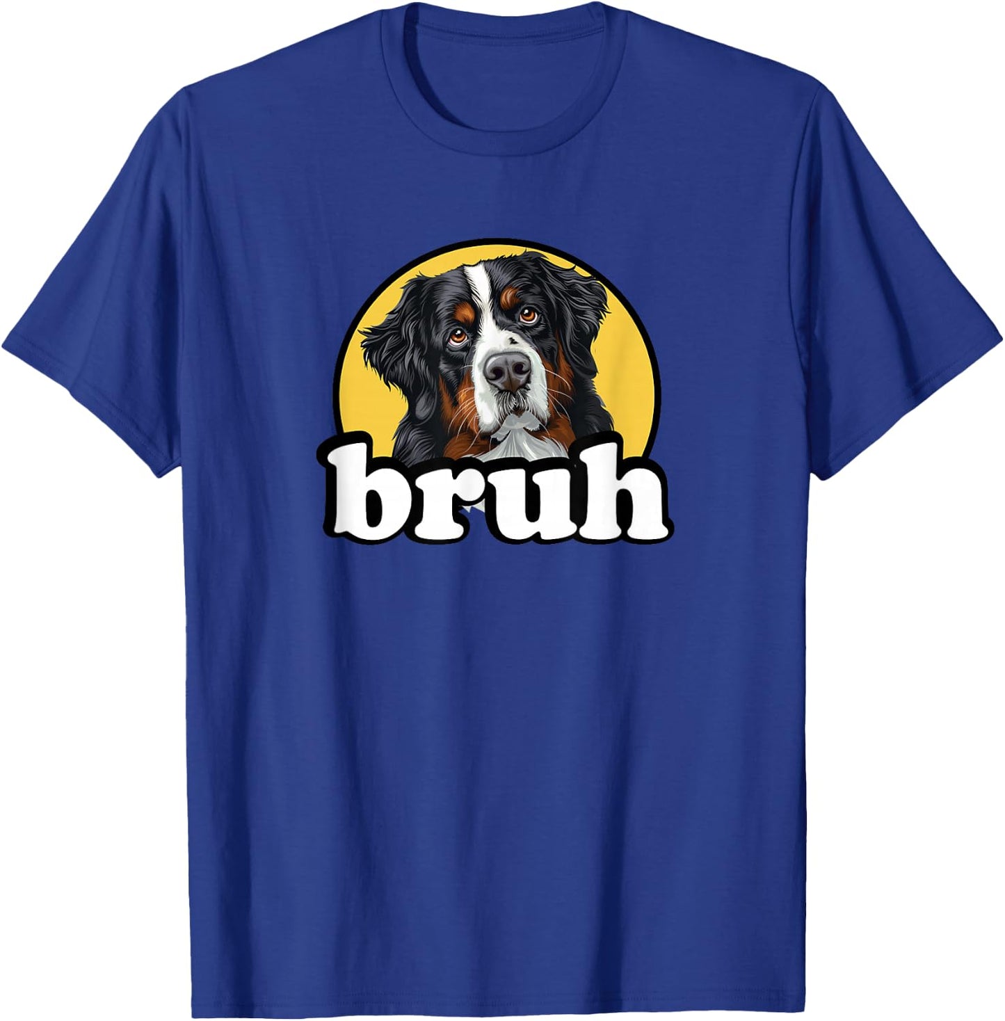 Kids Bro Bruh Bernese Mountain Dog Lover T-Shirt - T-Shirt | Royal