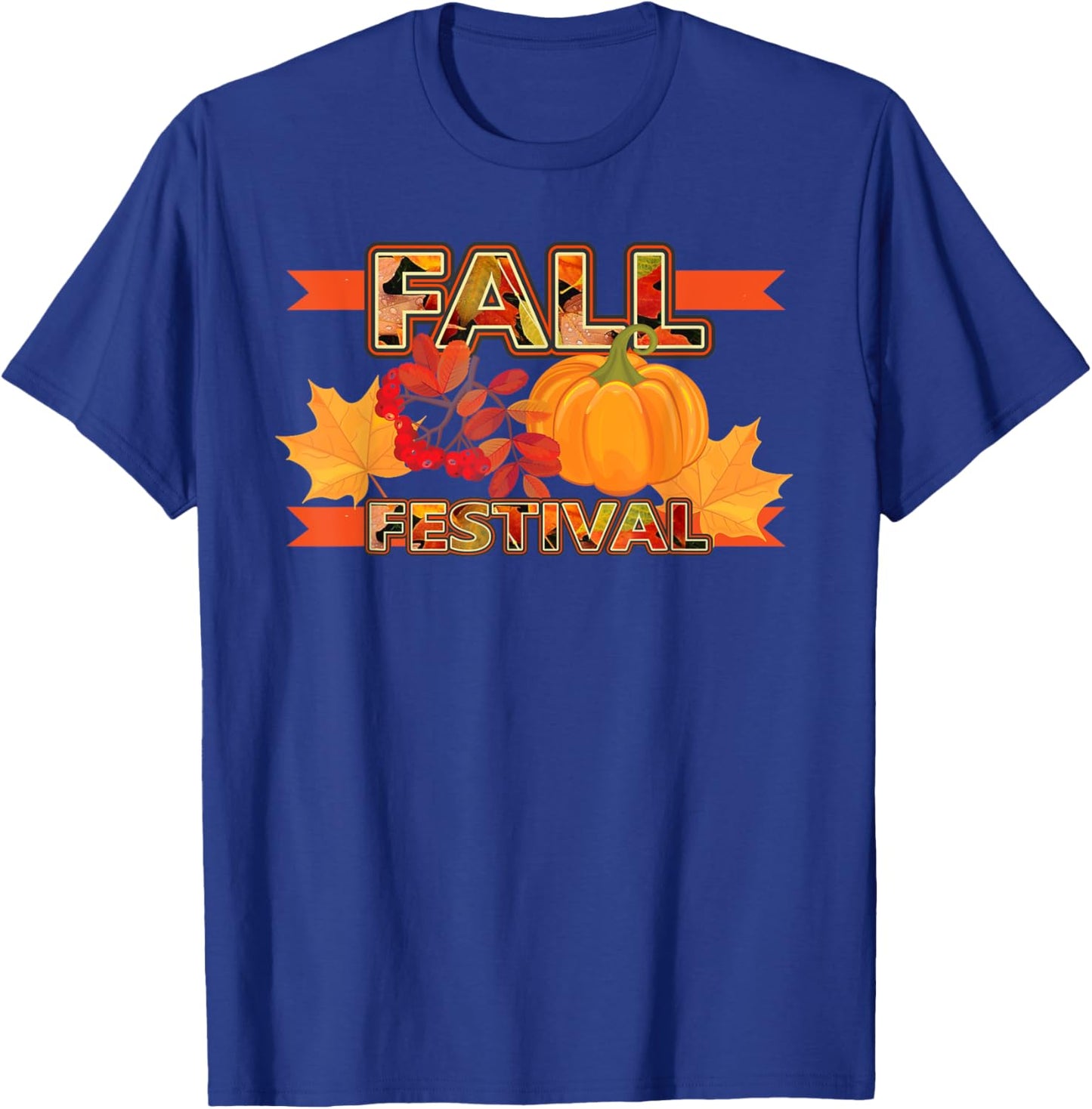 Fall Festival Christian Fall Season T-Shirt - T-Shirt | Royal