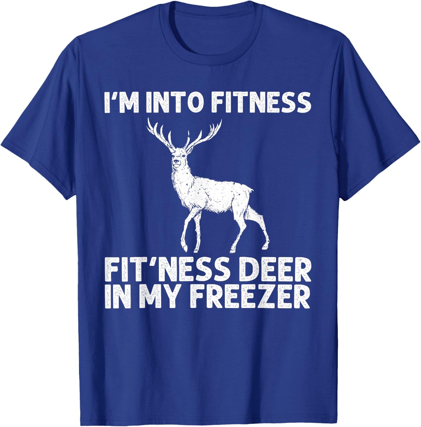 Deer Hunting Art Women Wildlife Hunter Deer Hunting T-Shirt - T-Shirt | Royal