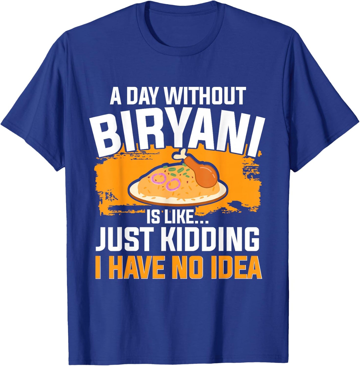 Biryani Food Tamil Indian Masala Rice T-Shirt - T-Shirt | Royal