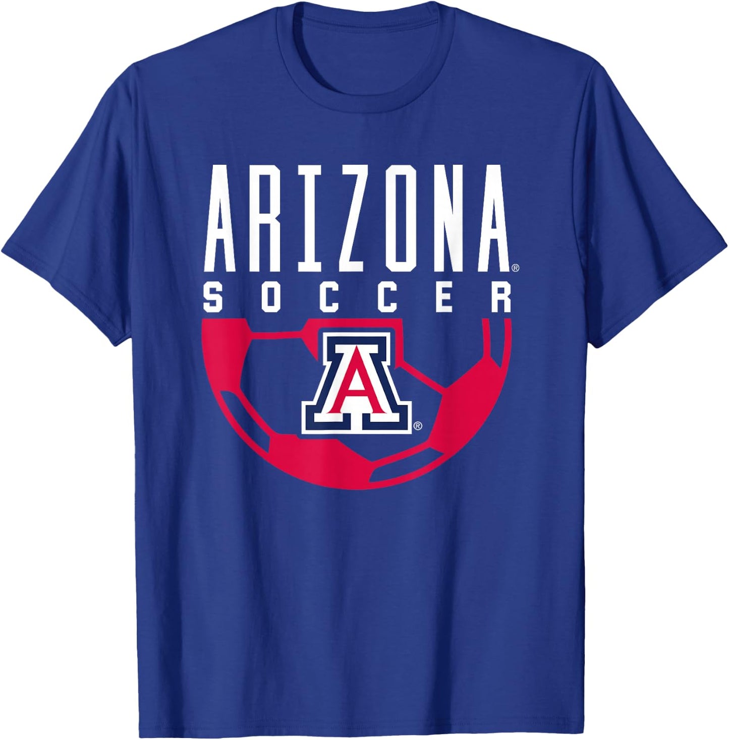 University of Arizona Wildcats Soccer Arch T-Shirt - T-Shirt | Royal