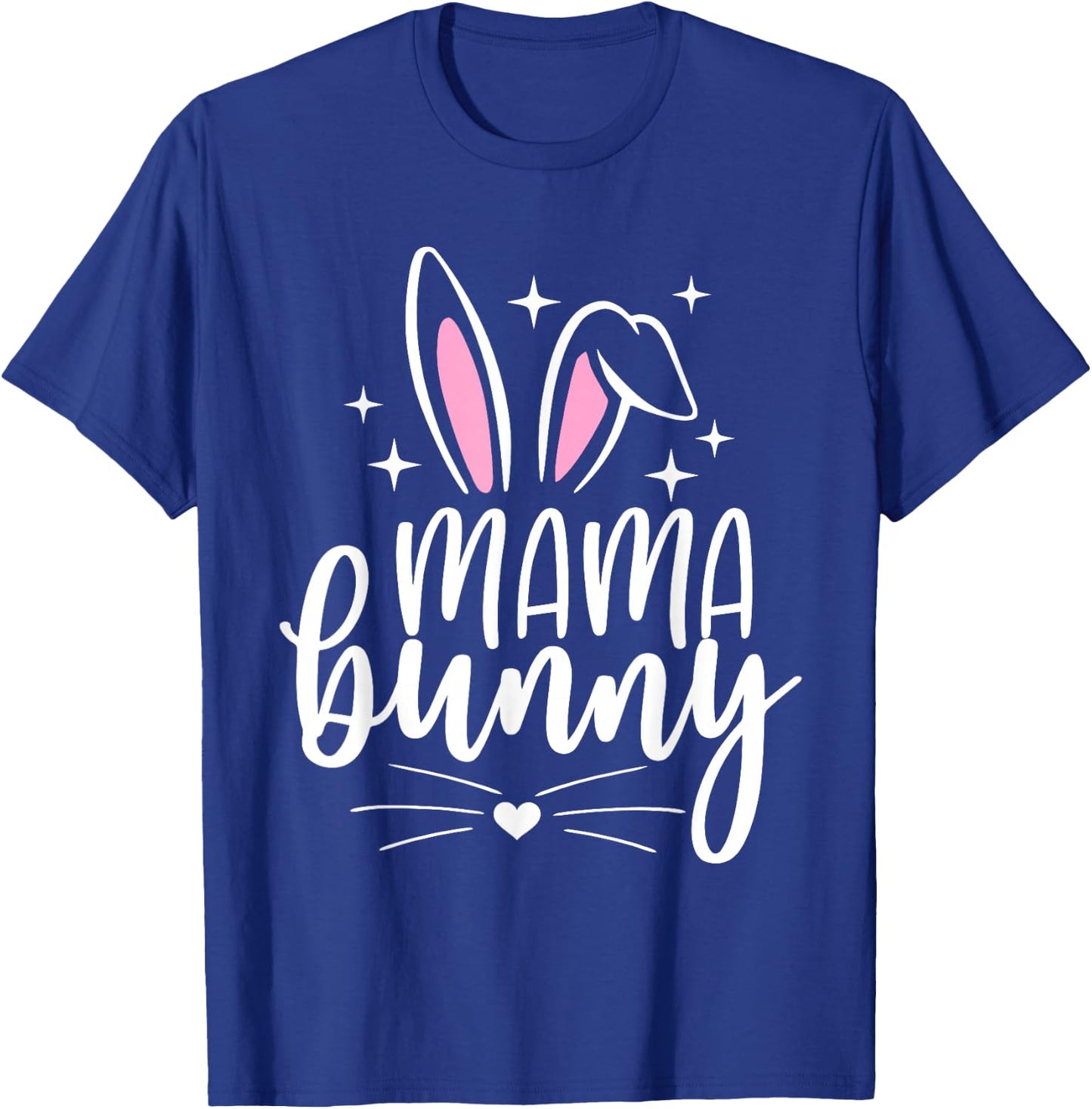 Mama Bunny Shirt Mom Pregnancy Matching Family Easter T-Shirt - T-Shirt | Royal