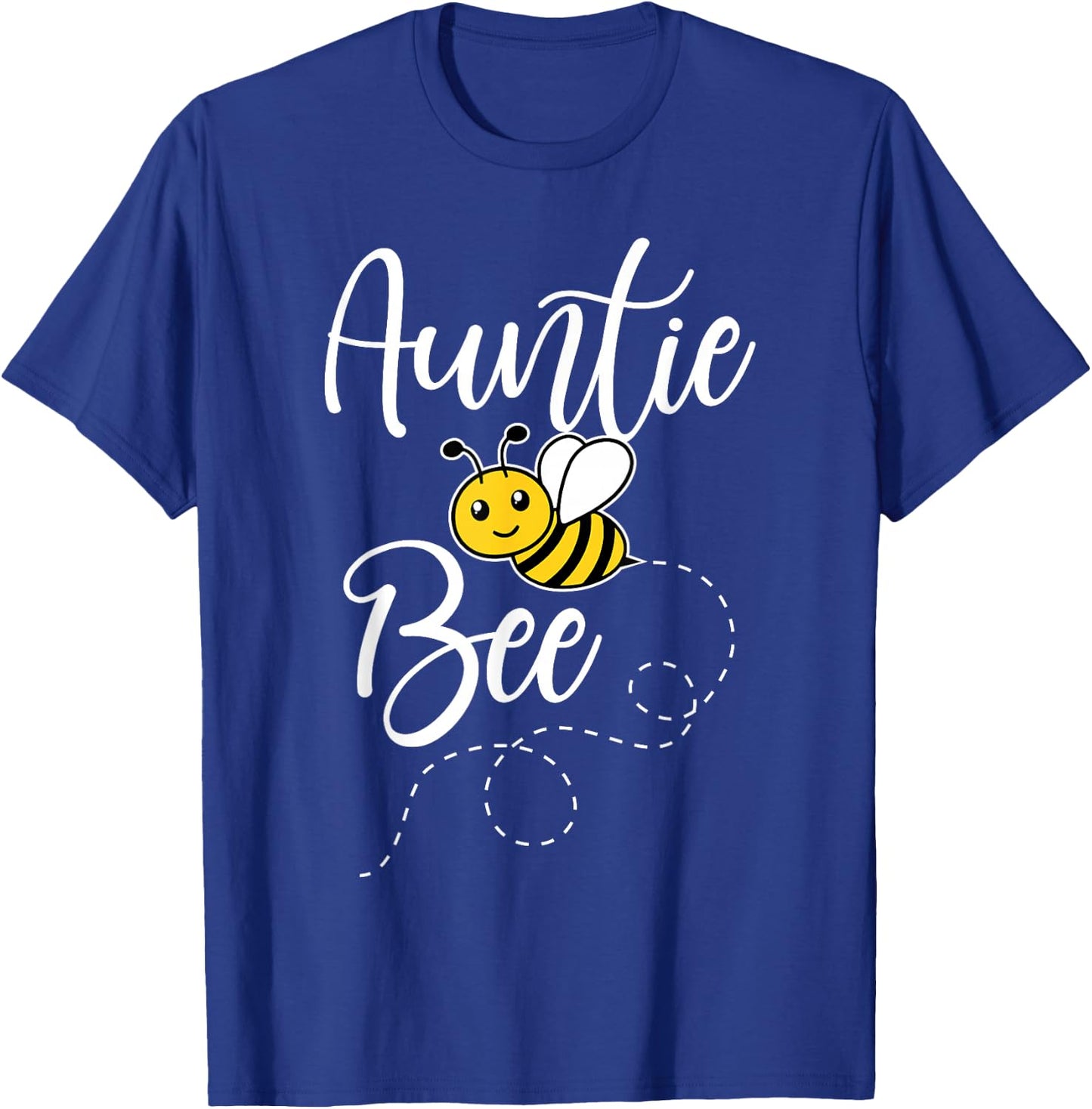 Auntie Of The Bee Day Girl Hive Family Matching Birthday T-Shirt - T-Shirt | Royal