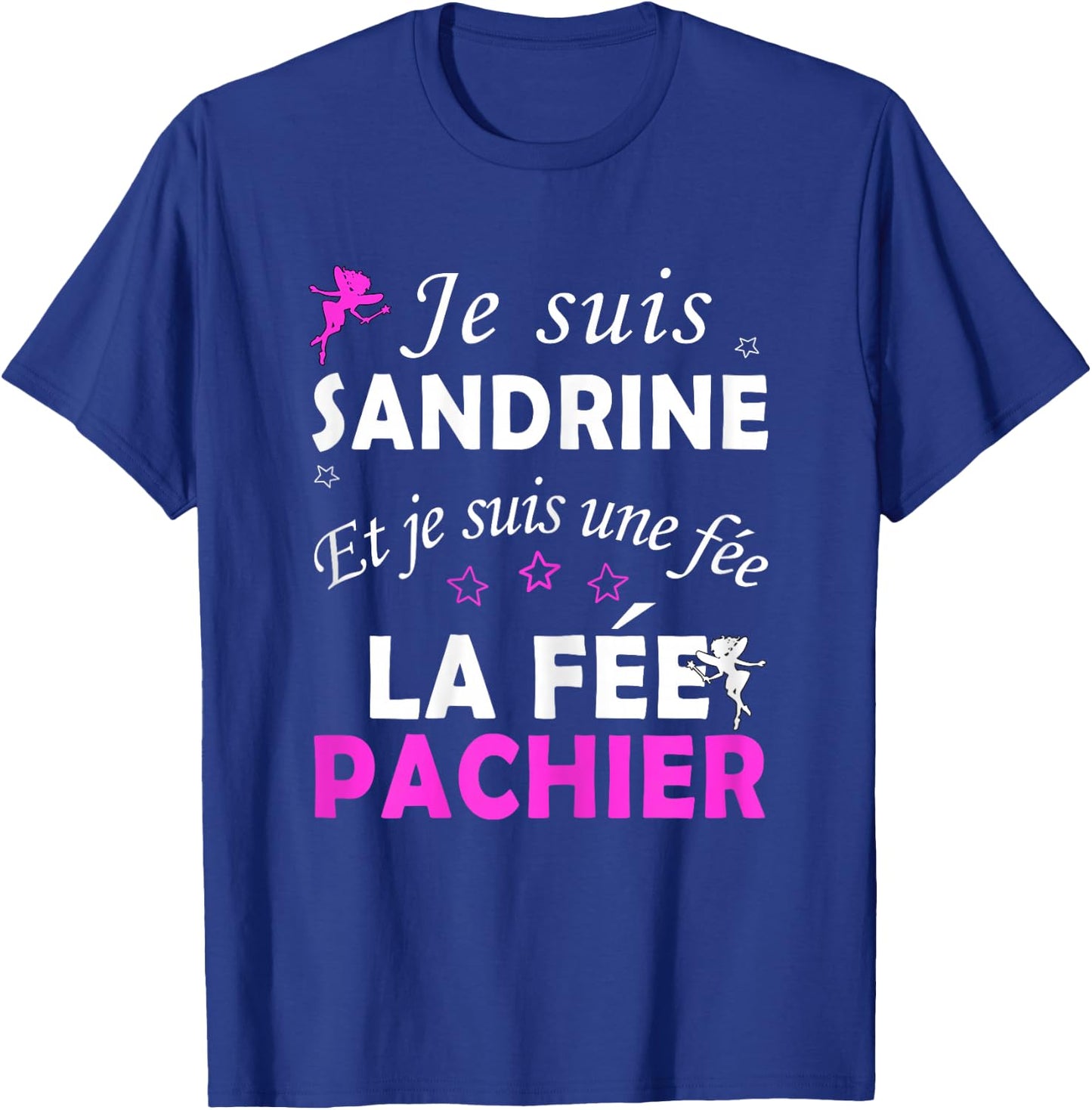 Sandrine , Black, Female X-Small T-Shirt - T-Shirt | Royal