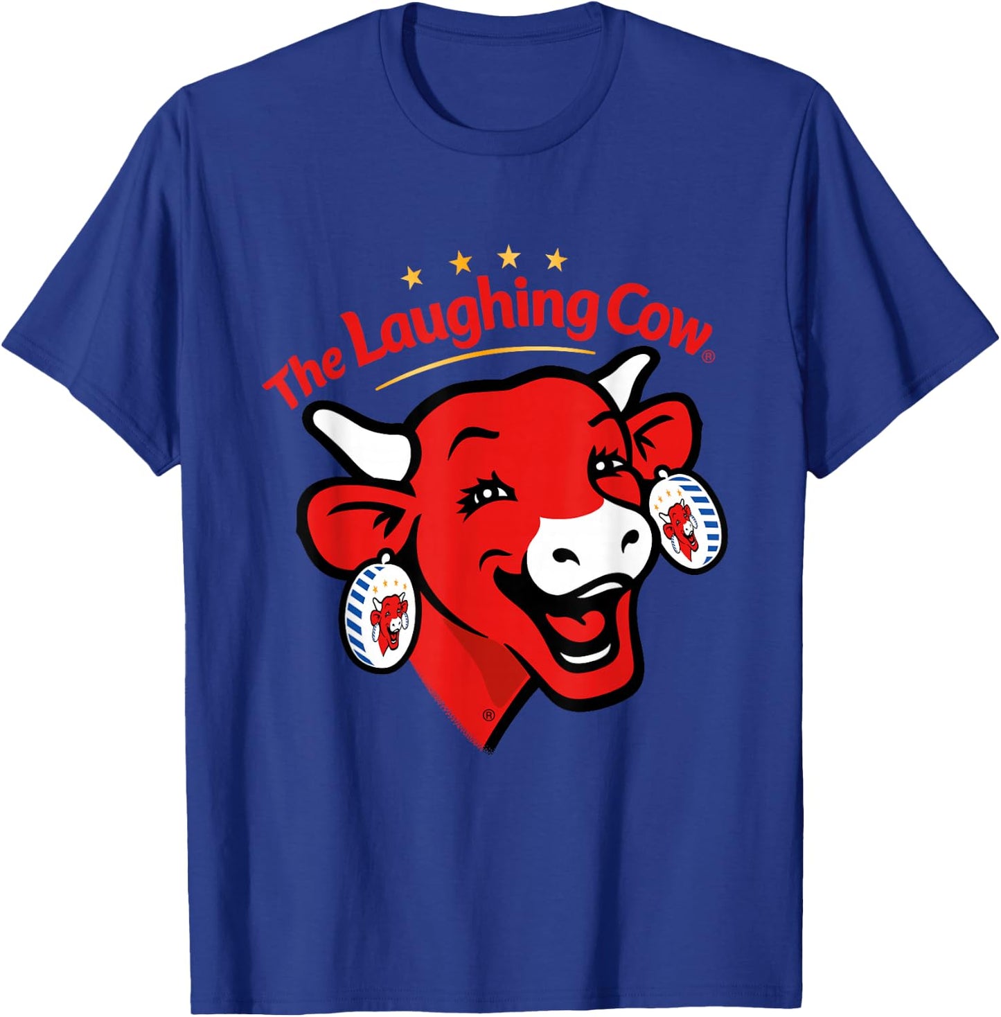 The Laughing Cow Contemporary Logo T-Shirt - T-Shirt | Royal