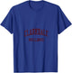 Clarkdale High School HS Meridian MS Vintage Sports V-Neck T-Shirt - T-Shirt | Royal