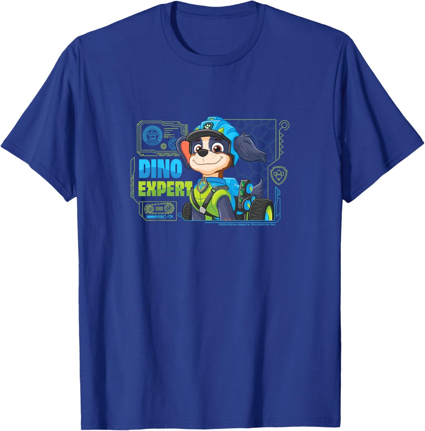 Paw Patrol: The Dino Movie - Rex Dino Expert T-Shirt - T-Shirt | Royal