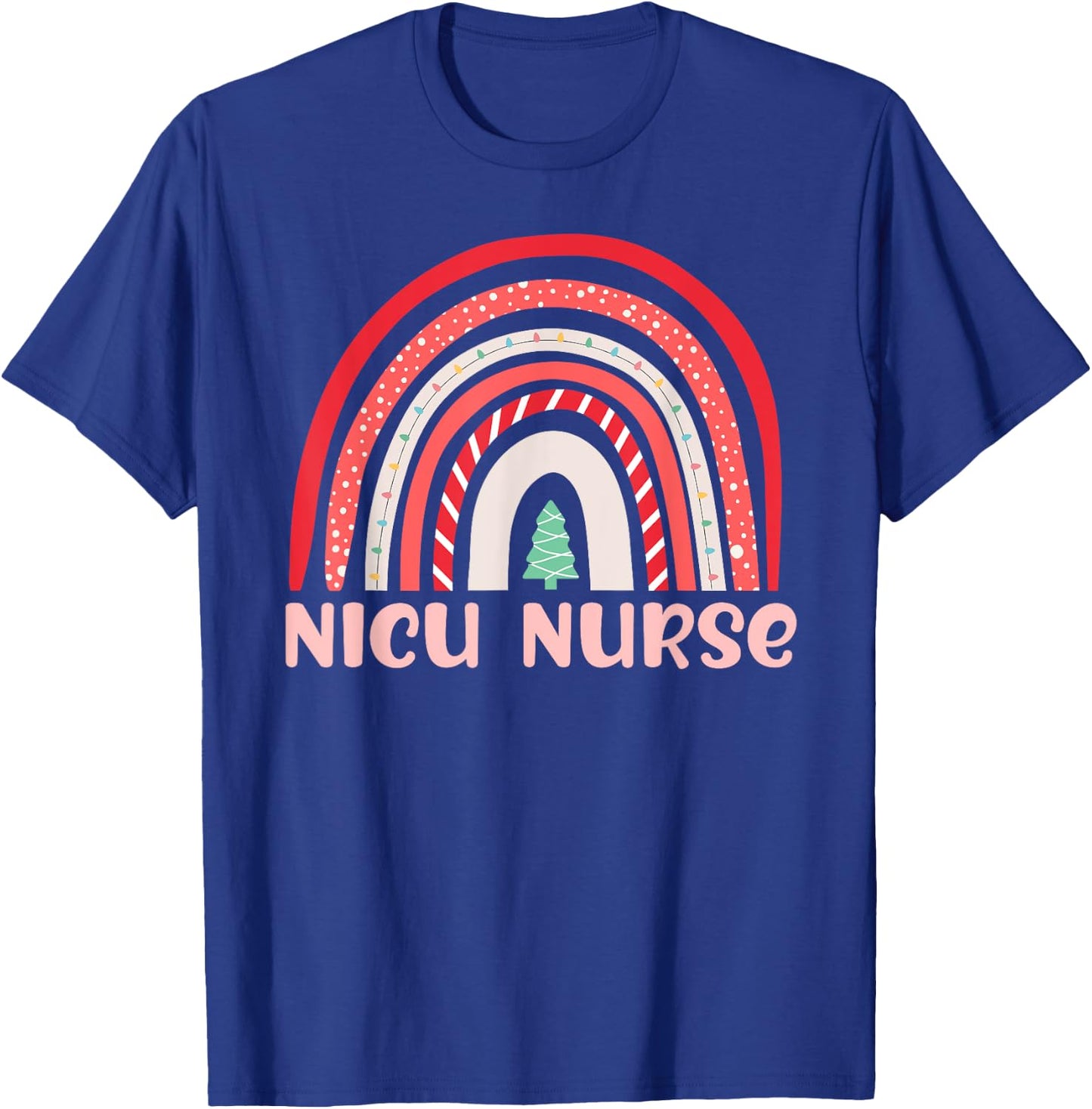 NICU Nurse Neonatal Tiny Crew Christmas Holiday Nutcracker T-Shirt - T-Shirt | Royal