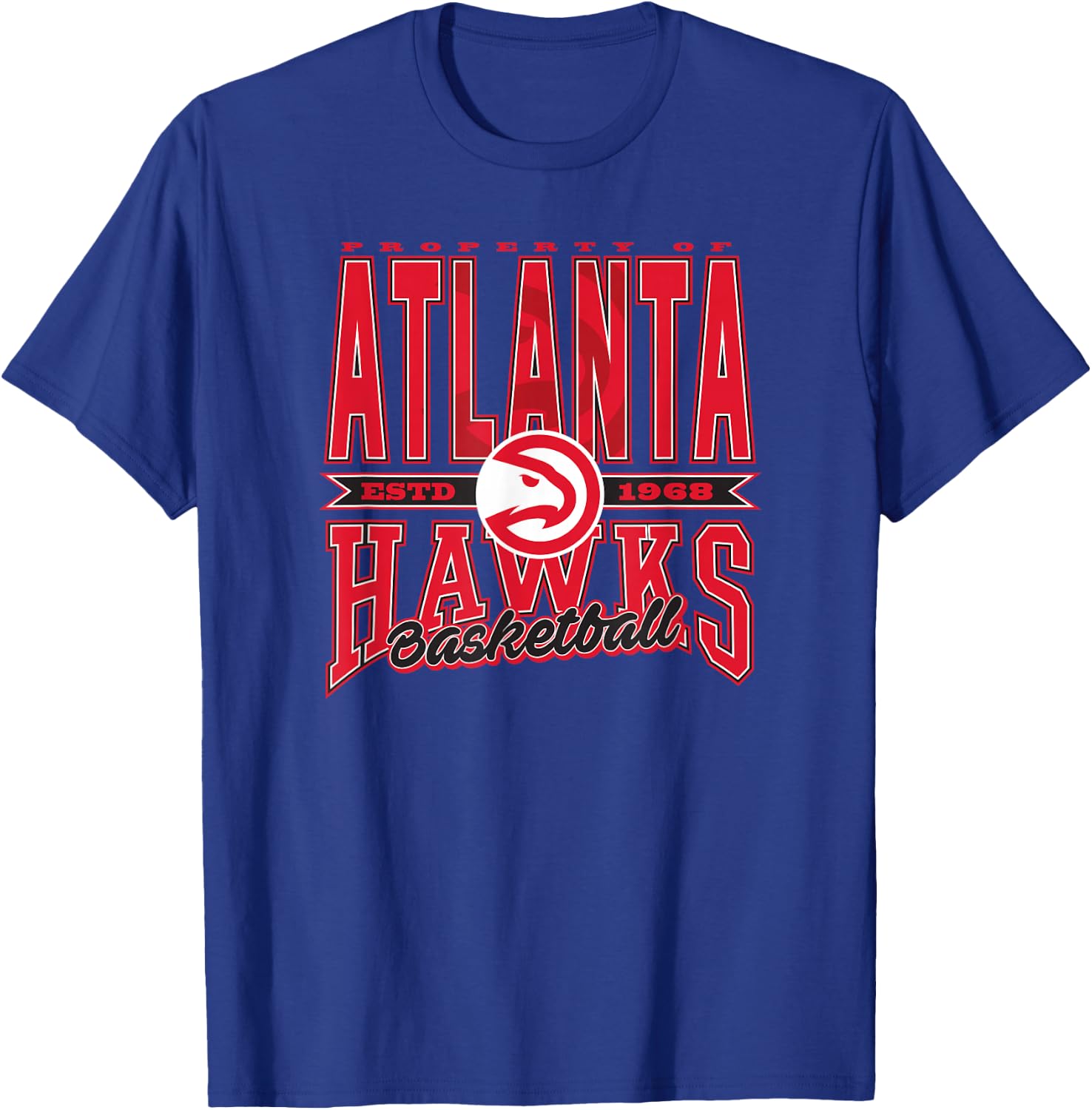 NBA Atlanta Hawks Nonstop Action T-Shirt - T-Shirt | Royal