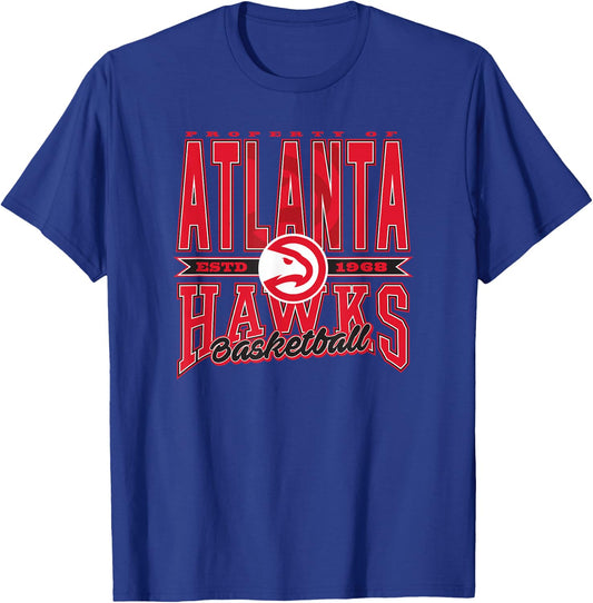 NBA Atlanta Hawks Nonstop Action T-Shirt - T-Shirt | Royal