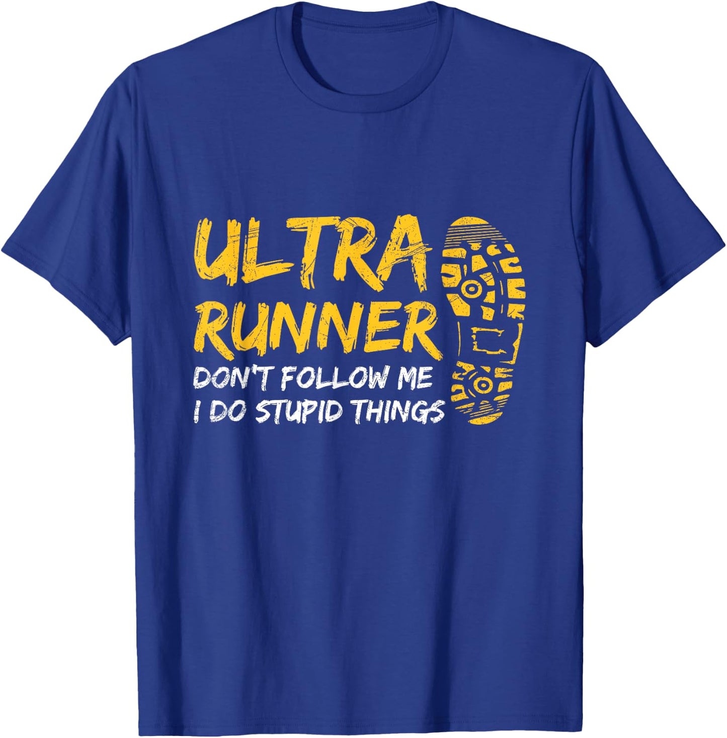 Ultra Marathon Design for a Ultra Marathon Runner T-Shirt - T-Shirt | Royal