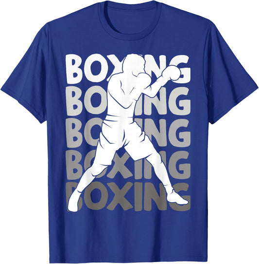 Boxing Boxers Boys Children Men T-Shirt - T-Shirt | Royal