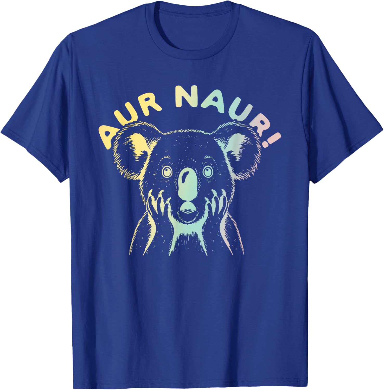 Aur Naur! Animal Design T-Shirt - T-Shirt | Royal