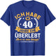40 Jahre Verheiratet 40. Hochzeitstag Rubinhochzeit T-Shirt - T-Shirt | Royal