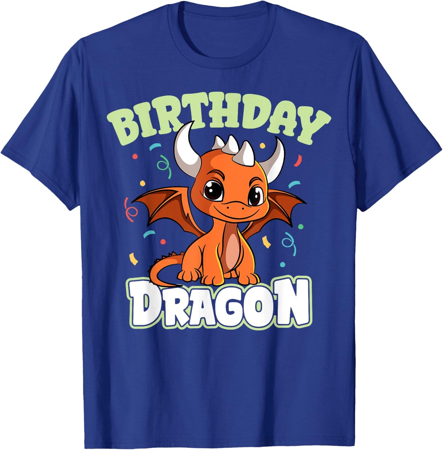 Dragon Birthday Party Kid Magical Bday Matching Theme T-Shirt - T-Shirt | Royal