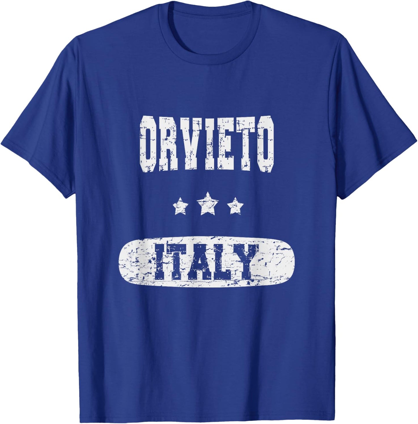 Vintage Orvieto, Italy T-Shirt - T-Shirt | Royal