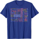 Names of God T-Shirt - T-Shirt | Royal