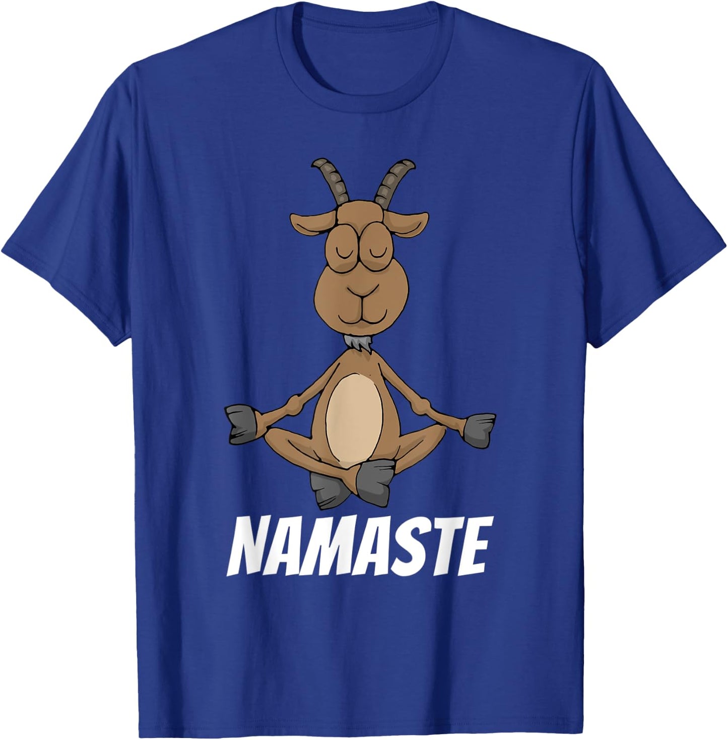 Goat Yoga T-Shirt - T-Shirt | Royal