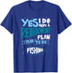 Fishing Retirement Plan Shirt Retired Gifts Grandpa T-Shirt - T-Shirt | Royal