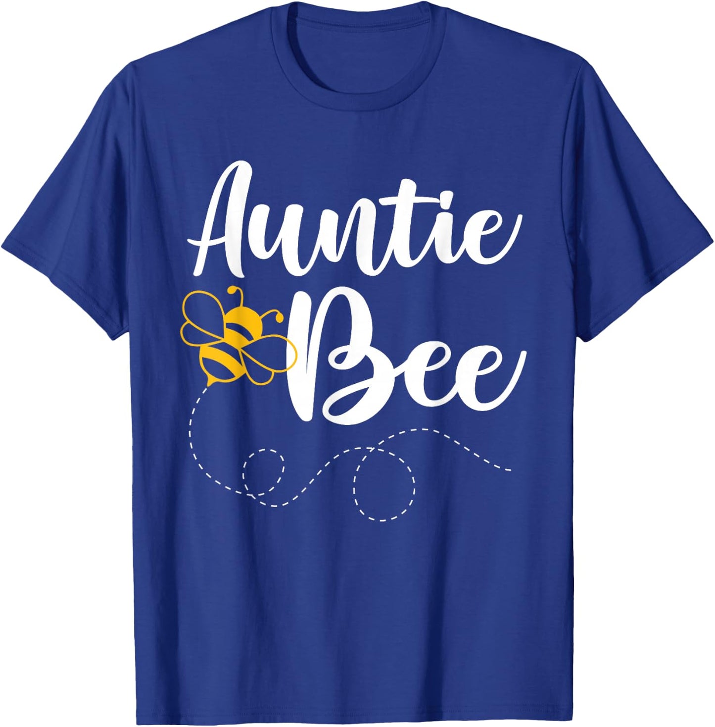 Family Bee Shirts Auntie Birthday Family Matching Beekeeper T-Shirt - T-Shirt | Royal