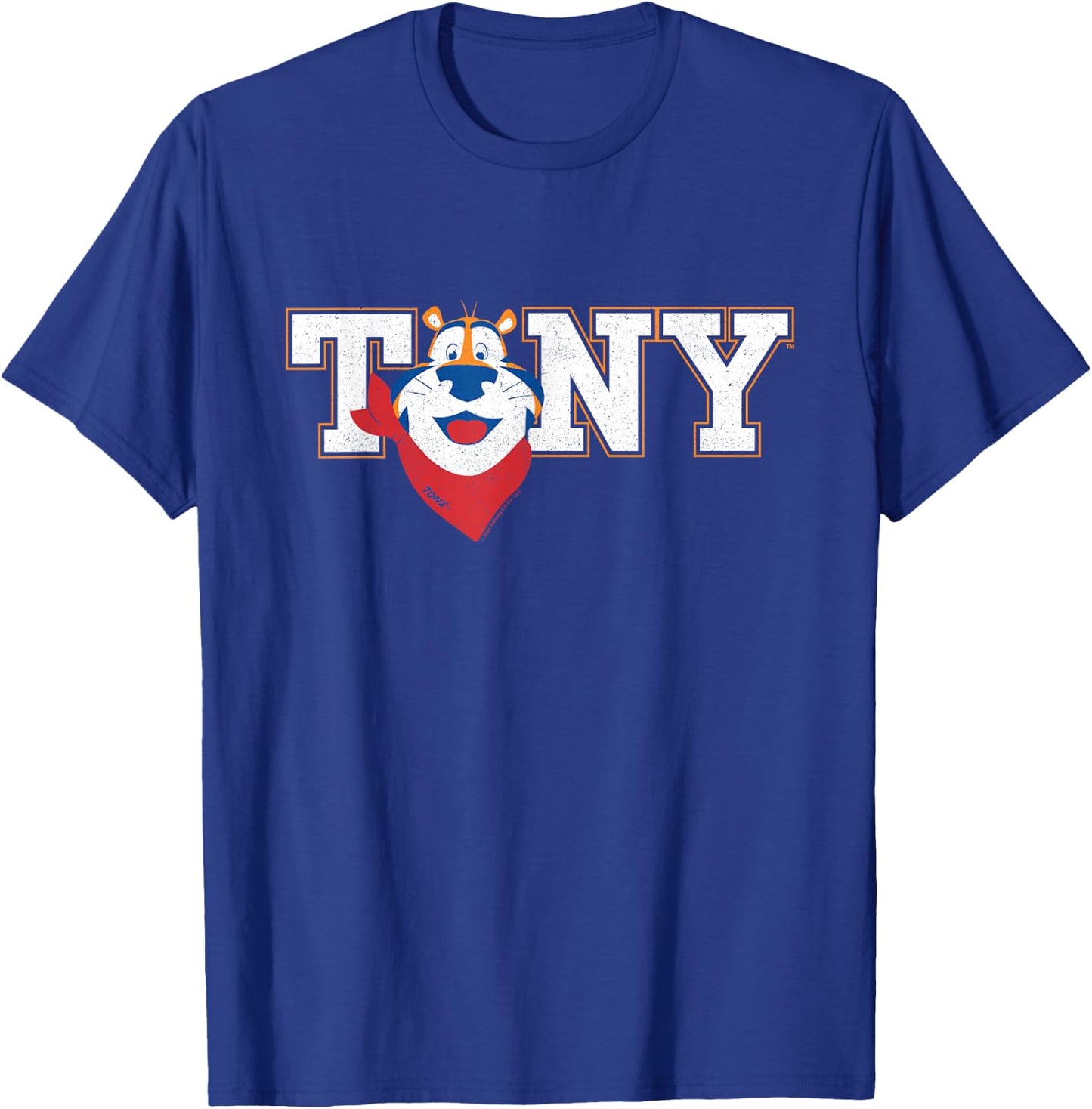 Kellogg's Frosties Tony Tiger Sports Black Adult S, Black, S T-Shirt - T-Shirt | Royal