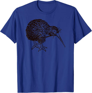 Awesome New Zealand Kiwi Bird Animal Wildlife shirt T-Shirt - T-Shirt | Royal