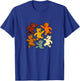 Ours, drapeau d'ours, ours dansant, drôle, ours fierté, fierté T-Shirt - T-Shirt | Royal