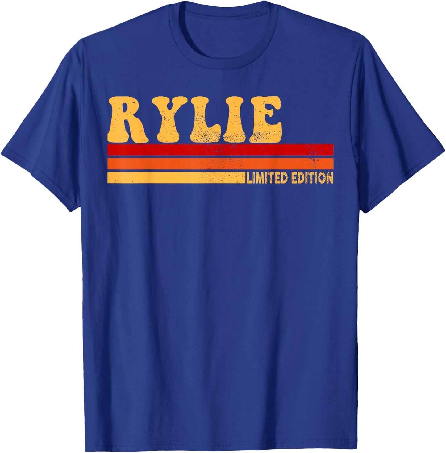 Rylie Name Personalized Cute Idea Women Vintage Rylie T-Shirt - T-Shirt | Royal