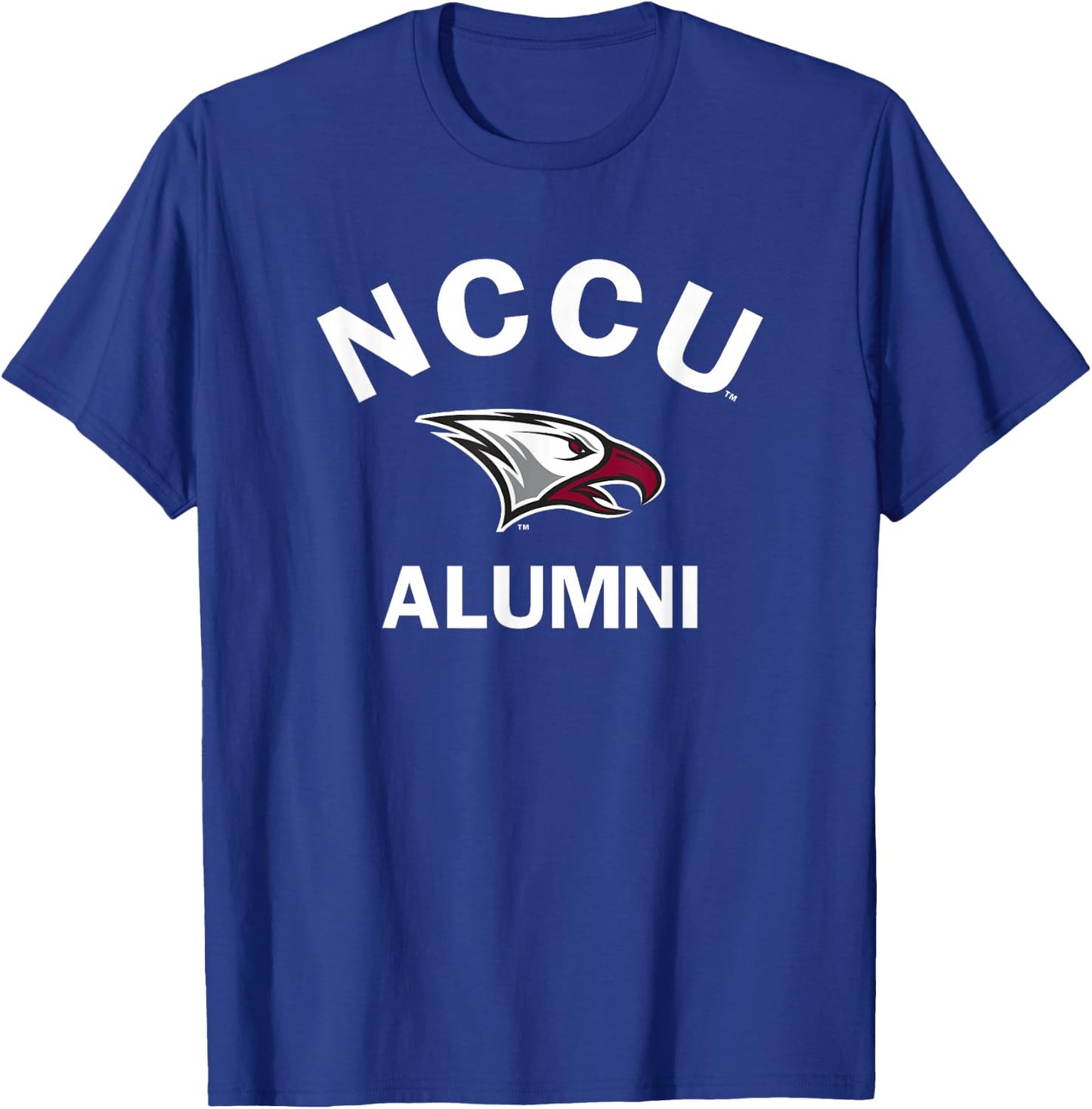 North Carolina Central NCCU Eagle Arched Alumni T-Shirt - T-Shirt | Royal