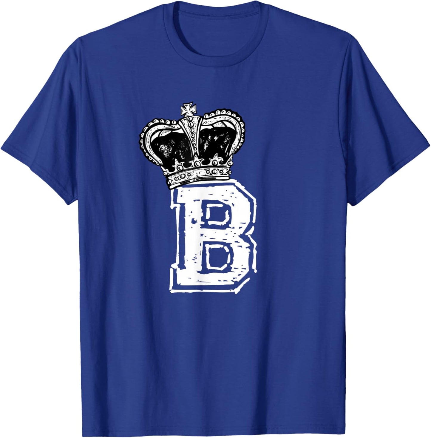 Queen B - Letter B and Crown (Bee) T-Shirt - T-Shirt | Royal