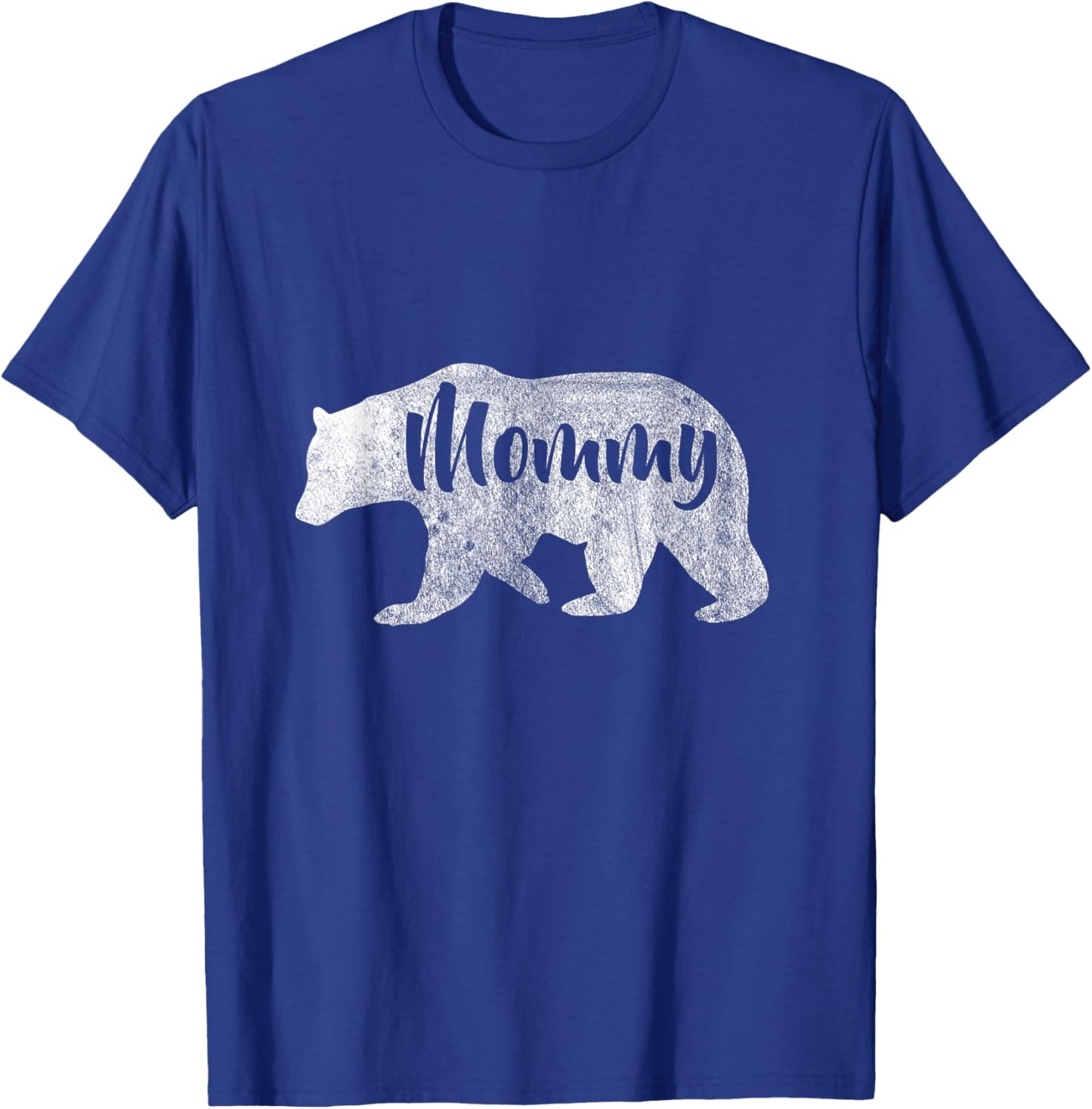 Woman's Mommy Bear Awesome Camping T-Shirt - T-Shirt | Royal