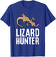 Lizard Catcher Reptile Funny Lizard Hunter T-Shirt - T-Shirt | Royal