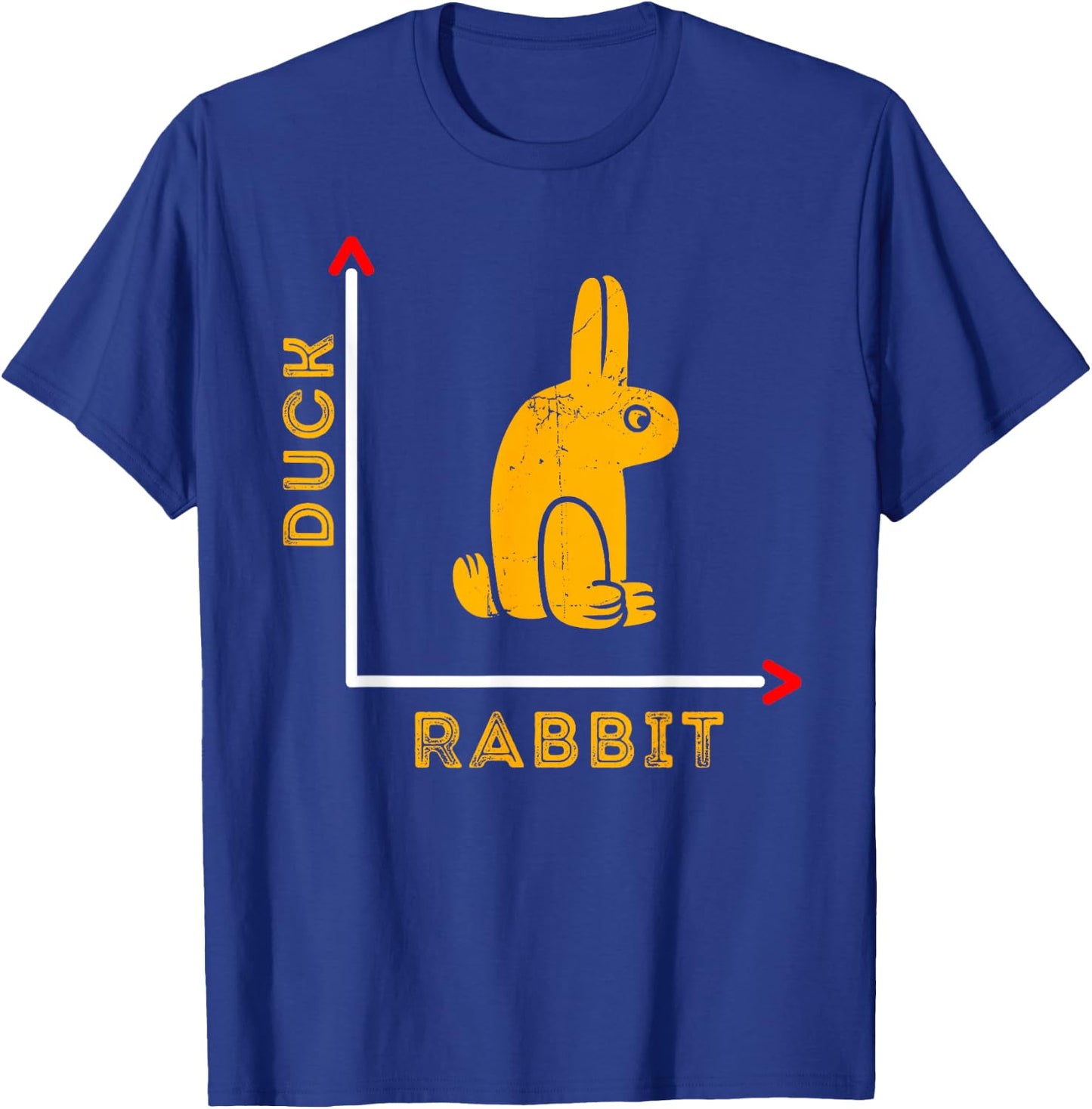 Wittgensteins Rabbit Duck Illusion Physics Nerd Math Geek T-Shirt - T-Shirt | Royal