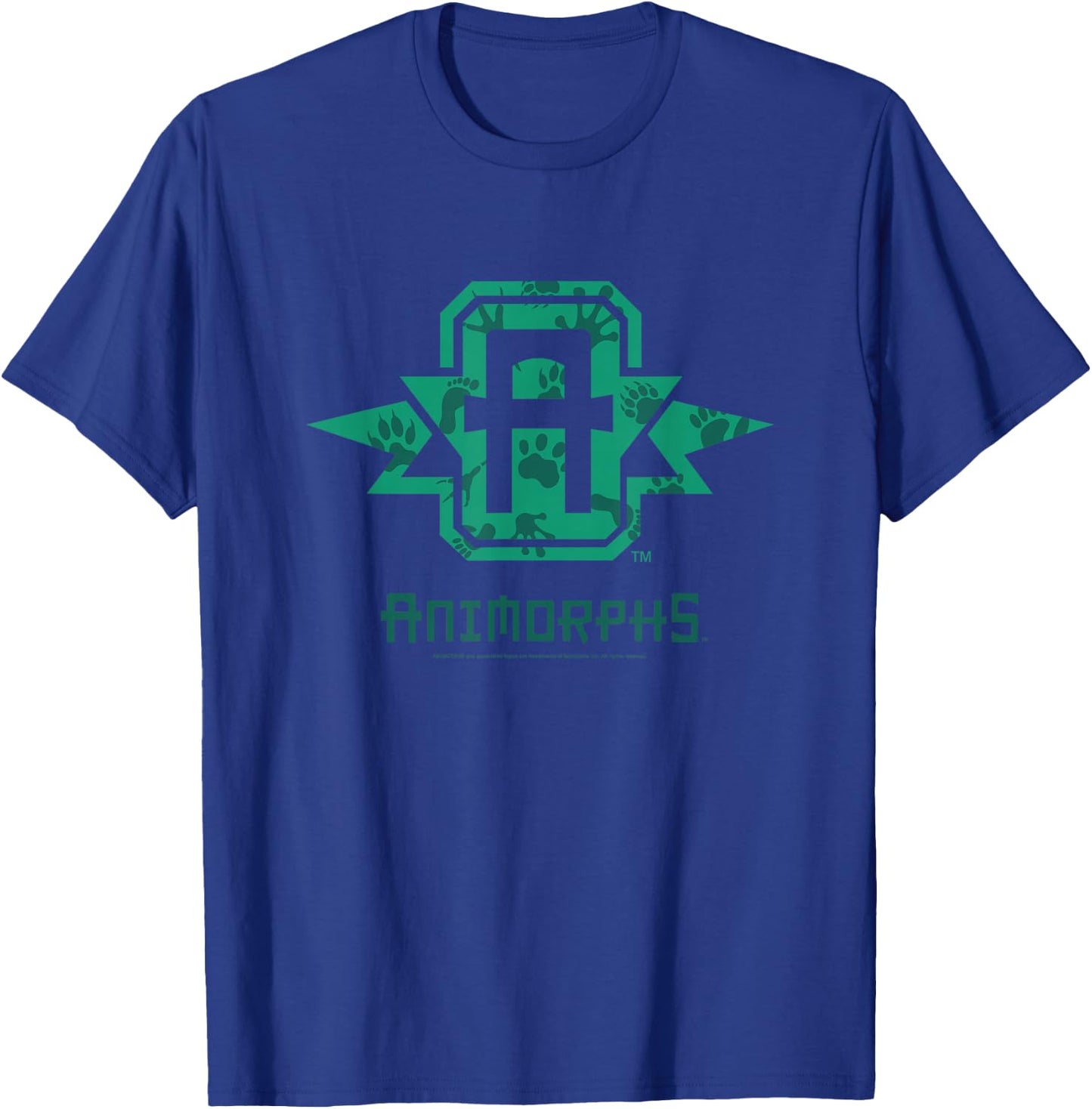 Animorphs Animal Print Badge Transformation Book Series T-Shirt - T-Shirt | Royal