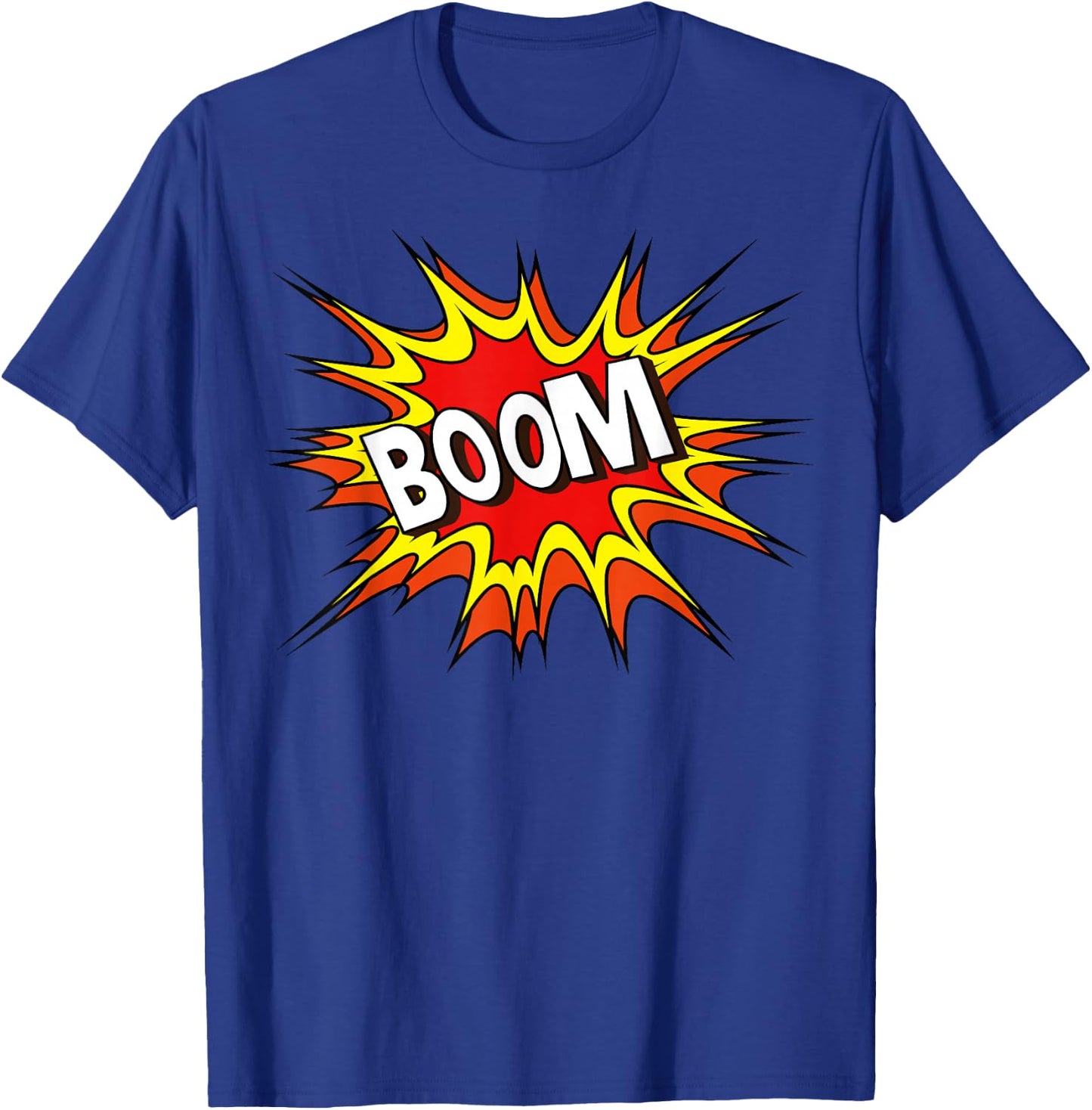 BOOM! Iconic Comic Fun Shirt T-Shirt - T-Shirt | Royal