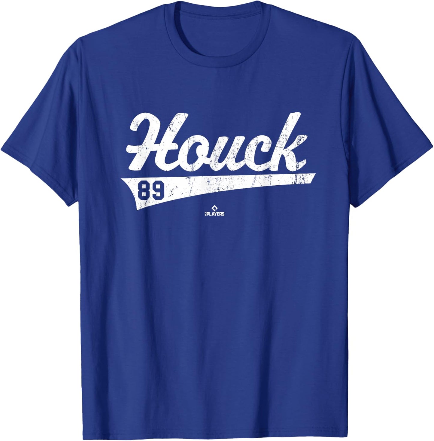 Vintage Gameday Tanner Houck Boston MLBPA T-Shirt - T-Shirt | Royal