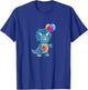 Cute Dinosaur Birthday party Triceratops T-Shirt - T-Shirt | Royal