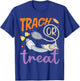 Trach Or Treat Nurse Respiratory Therapist ICU RN Halloween T-Shirt - T-Shirt | Royal