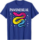Pansexual Snake Pansnekual Pan Pride Flag Lgbt Men Women Kid T-Shirt - T-Shirt | Royal