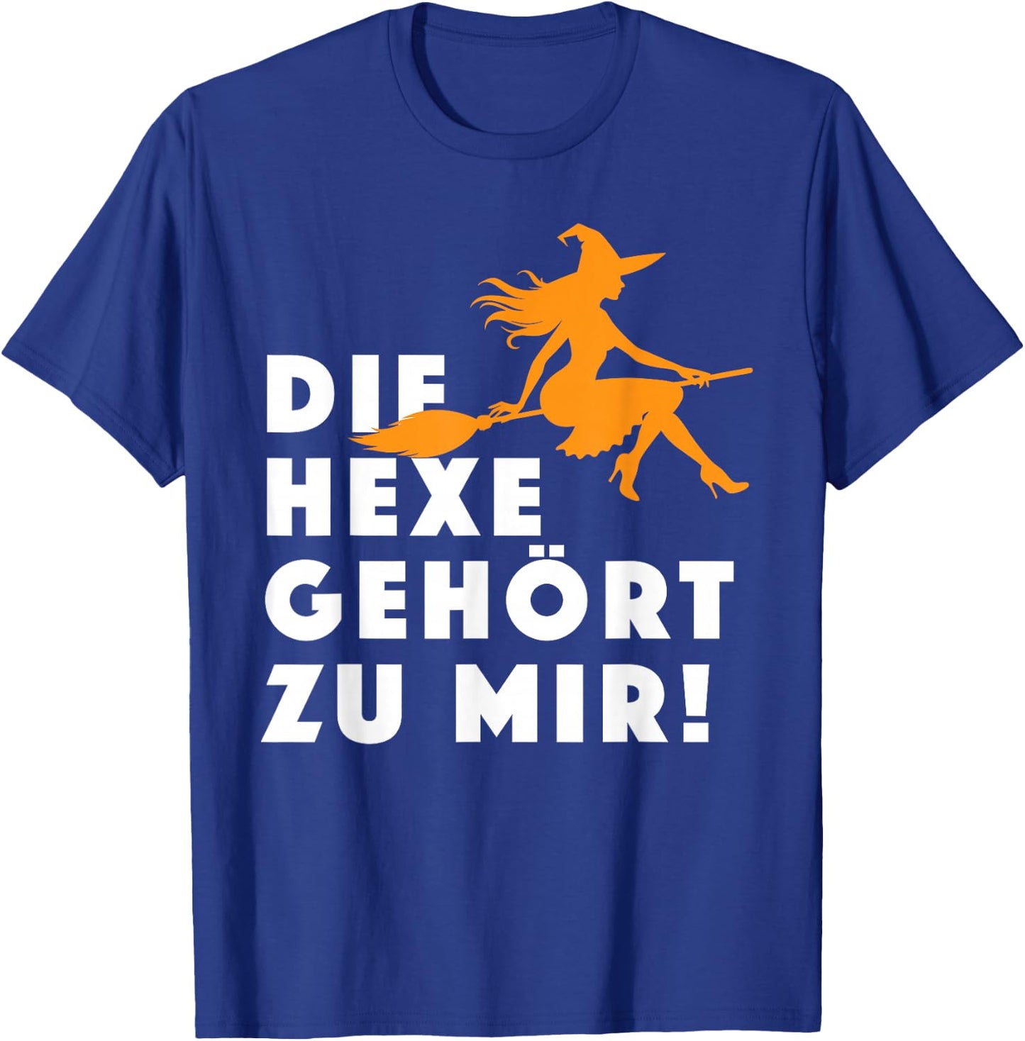 The Witch Belongs to Me! Funny Witches Halloween Costume , black T-Shirt - T-Shirt | Royal
