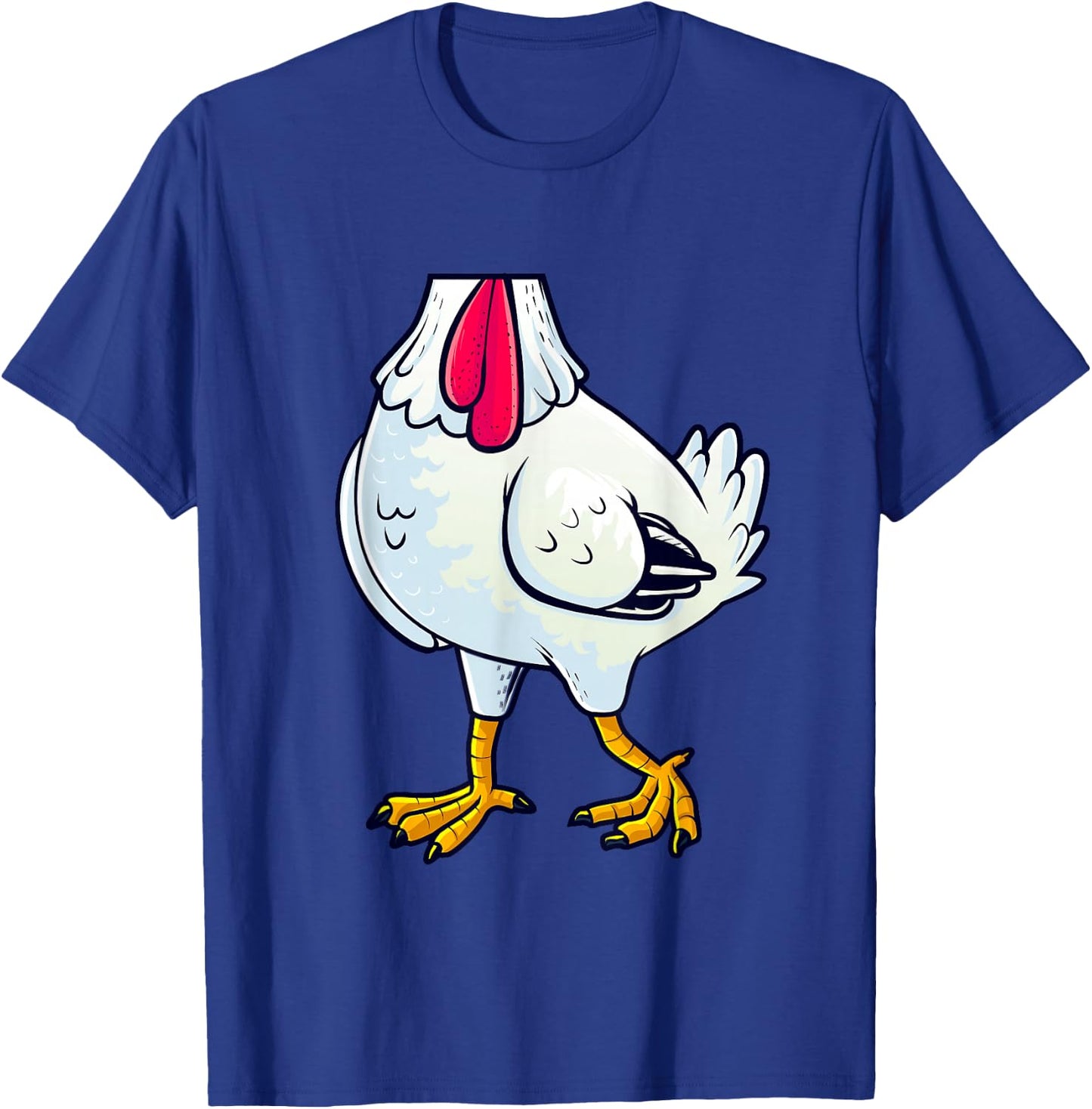 Chicken Costume Body Funny Farm Animal Farming Halloween T-Shirt - T-Shirt | Royal