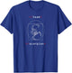 Team Scorpion Da Vinci Vitruvian Man Scorpion T-Shirt - T-Shirt | Royal