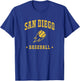 San Diego Baseball Vintage Gameday Retro Baseball Lover T-Shirt - T-Shirt | Royal
