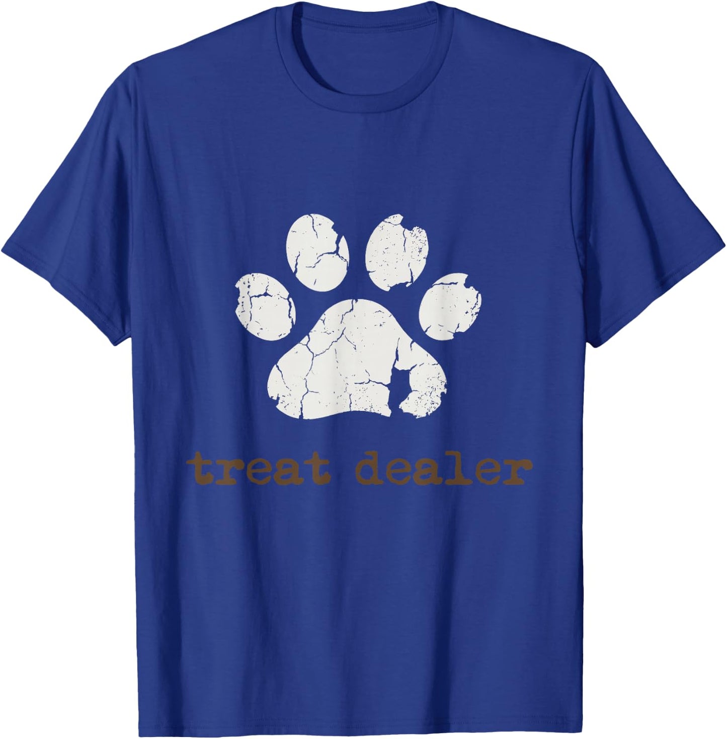 Treat Dealer | Funny Dog Lover Dog Mom Dad T-Shirt - T-Shirt | Royal