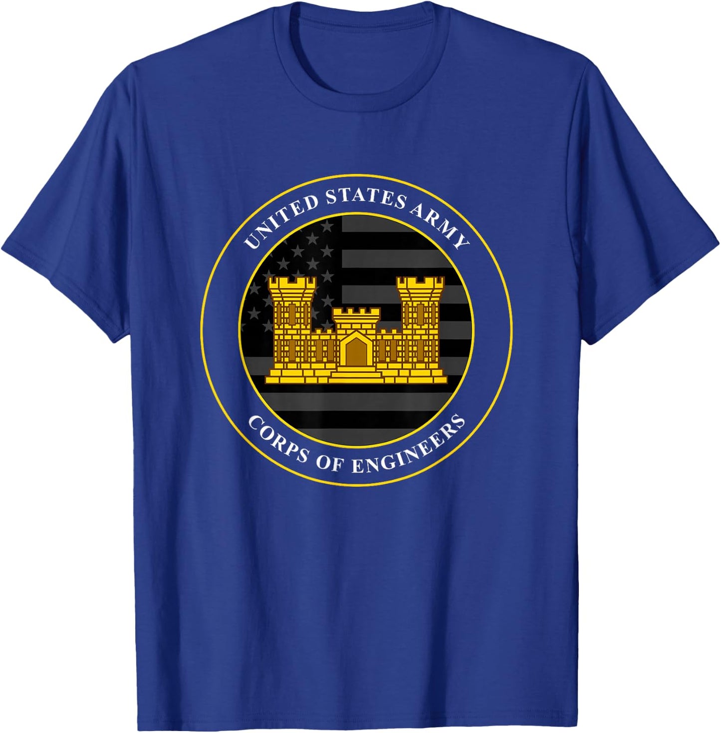 Army Corps of Engineers USACE T-Shirt - T-Shirt | Royal