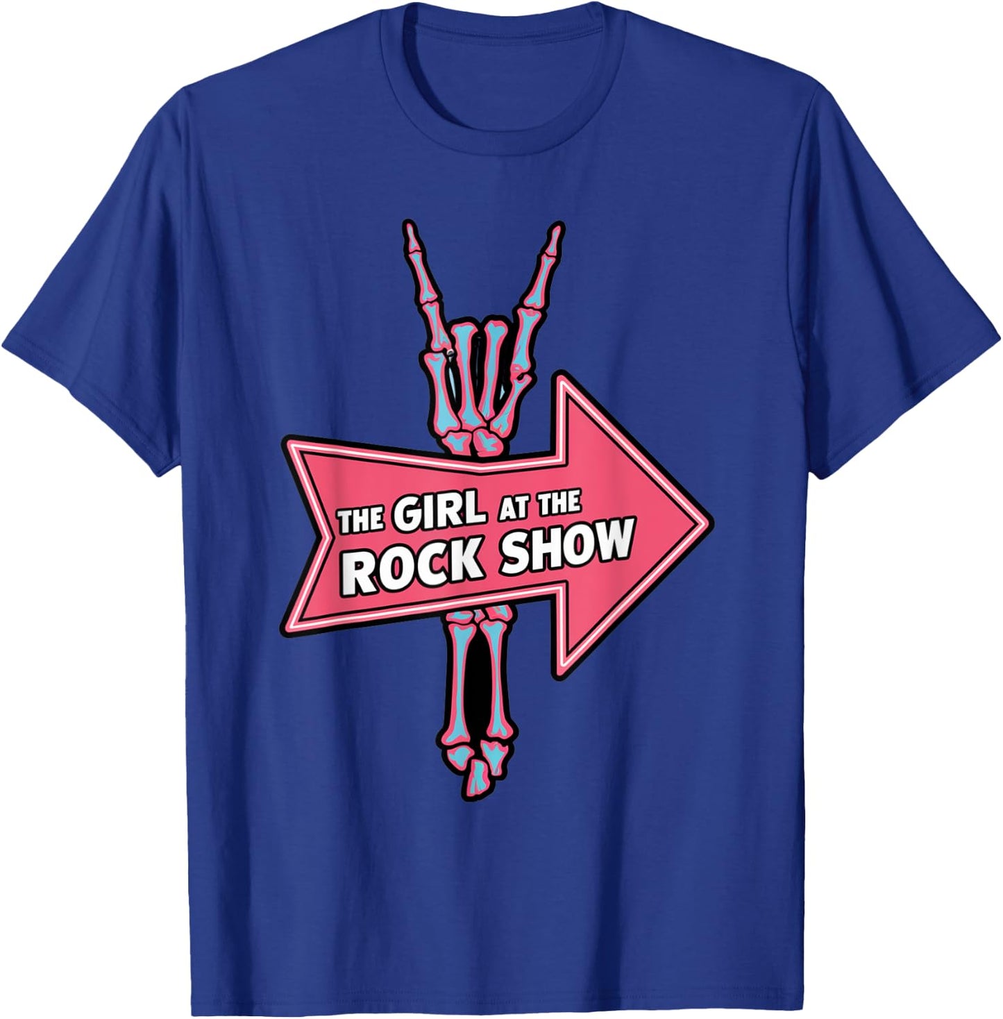 I Am The Girl At The Rock Show Classic T-Shirt - T-Shirt | Royal
