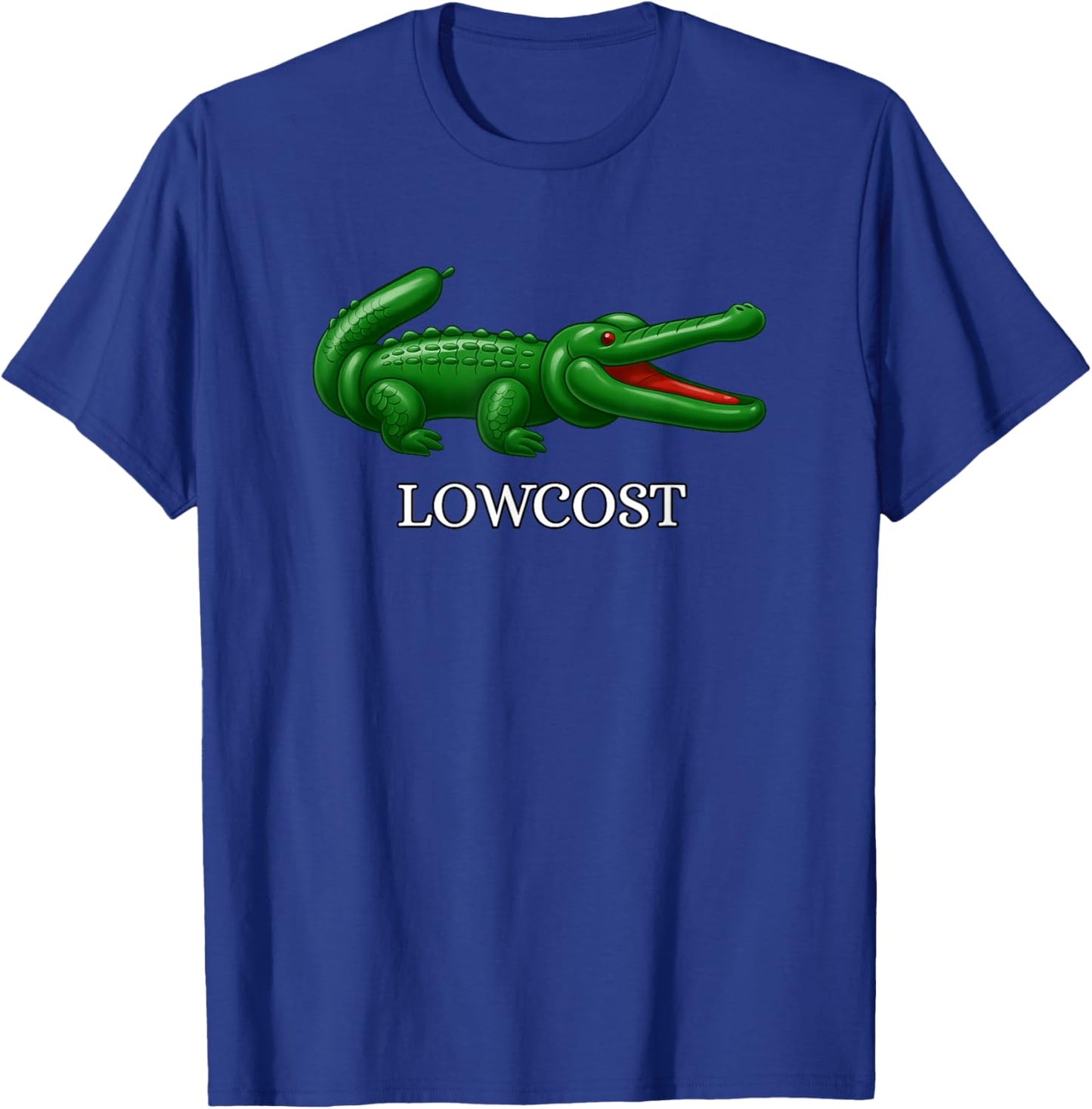 lowcost Humour de Croco-dile T-Shirt - T-Shirt | Royal
